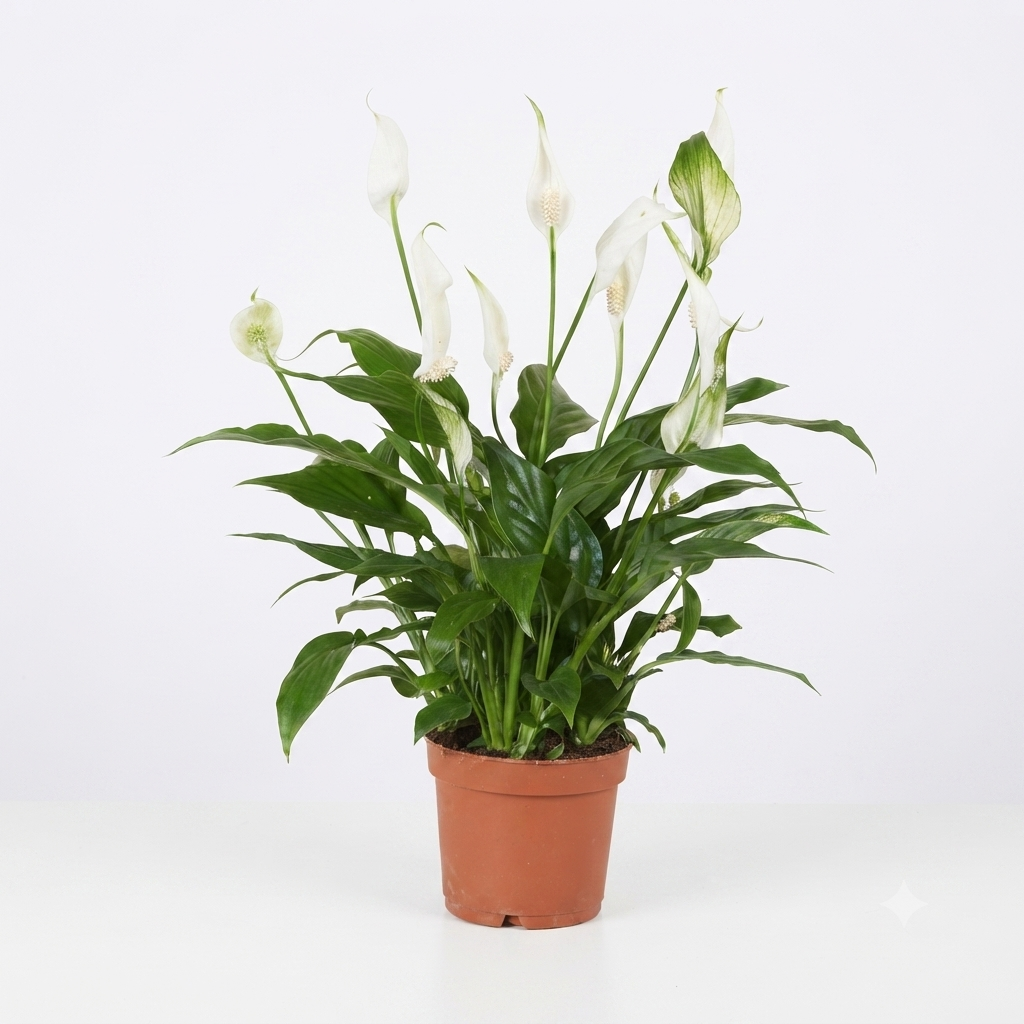 Peace Lily (زنبق السلام) Height Approx. 40cm