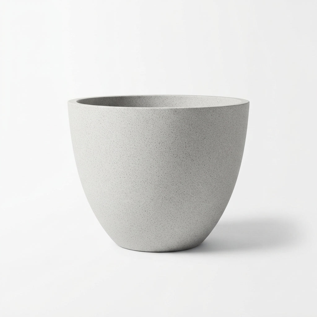Grey Fiber Cement Pot