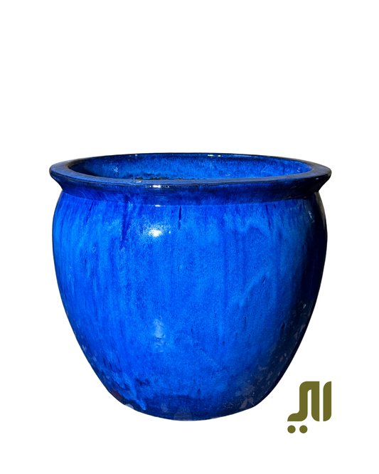 Round Navy Pot