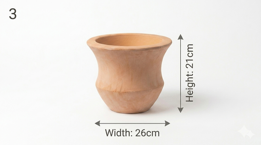 Red Terracotta pot / Small size
