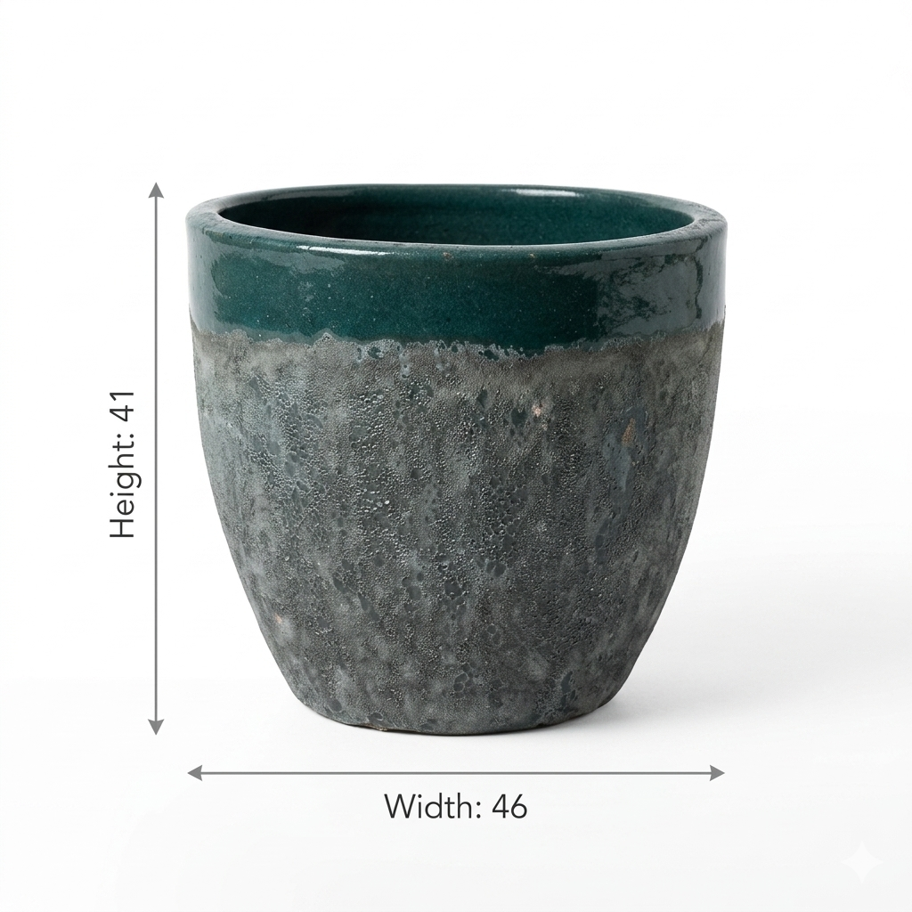 Green Multi Tone Pot