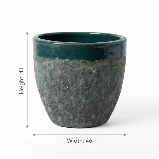 Green Multi Tone Pot