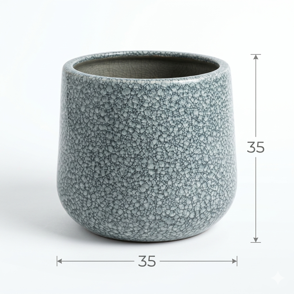 Light Green Large / Ceramic pot