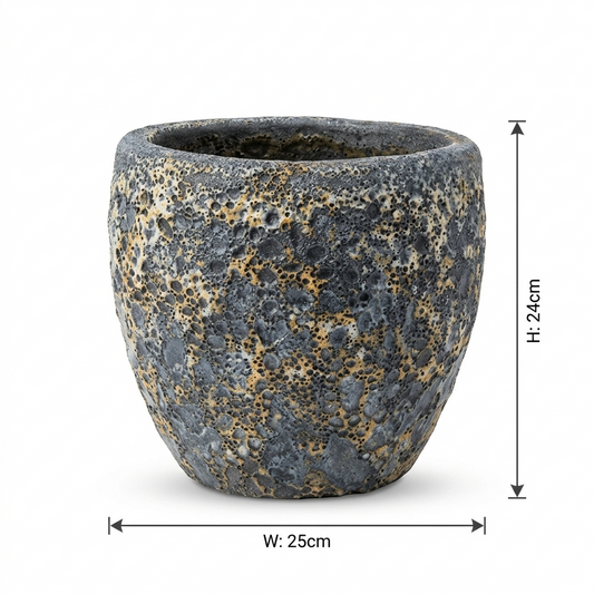 Turquoise Sky Blue Pot / Small Size