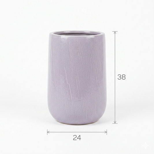 White Ceramic Pot / Small